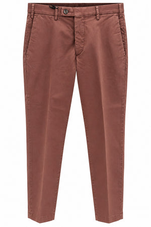 Michael Coal | Pantalone Uomo Capri Brad One More Size con Tasche America | Tegola | MCBRAOMS2120F26C-011