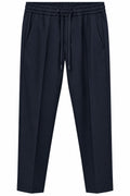 Michael Coal Pantalone Uomo MC-Adam con Coulisse Navy MCADA3616F26-016