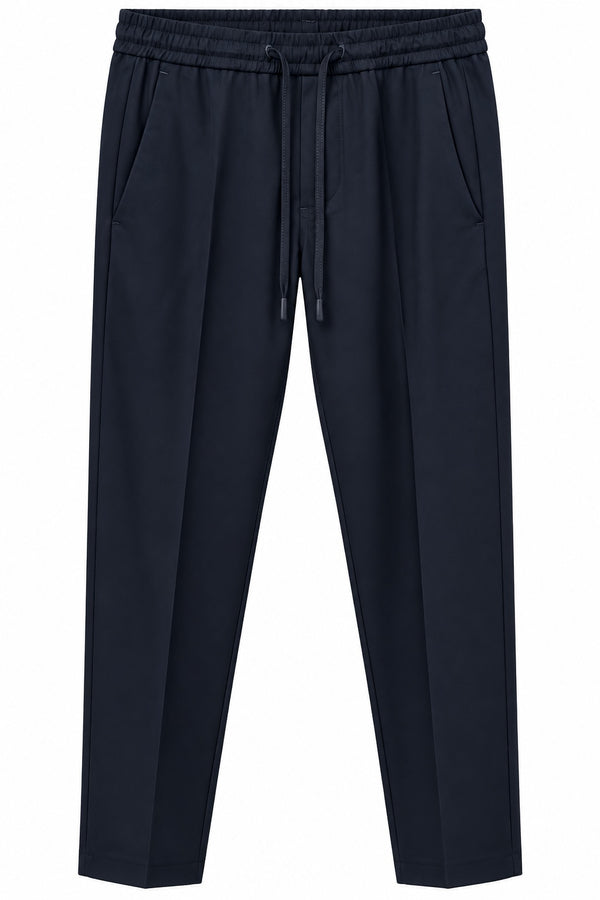 Michael Coal Pantalone Uomo MC-Adam con Coulisse Navy MCADA3616F26-016