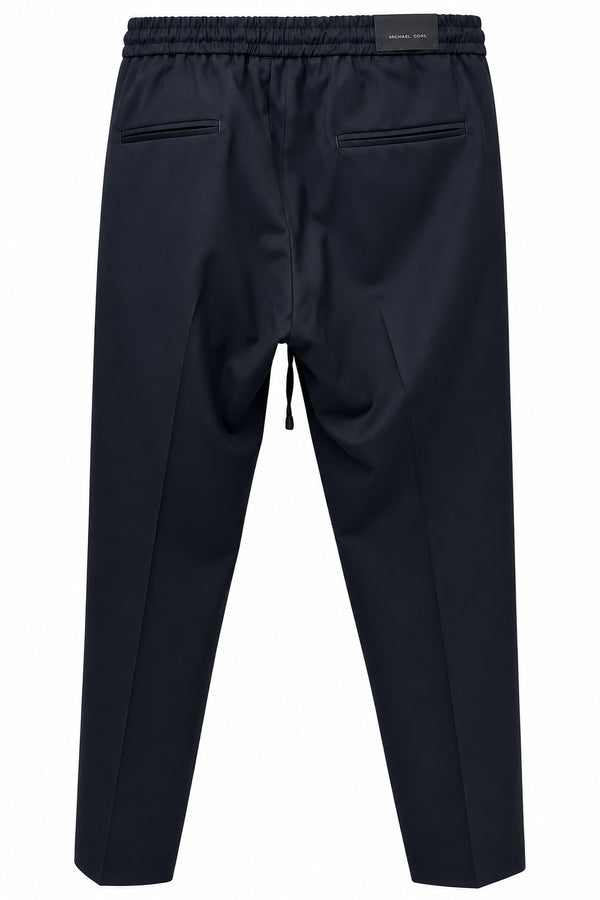 Michael Coal Pantalone Uomo MC-Adam con Coulisse Navy MCADA3616F26-016