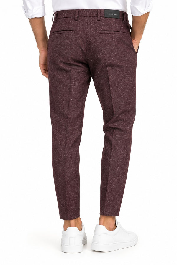 Michael Coal Brad Pantalone Uomo Vinaccia Mélange Tasche America Capri MCBRA5005F26C-228