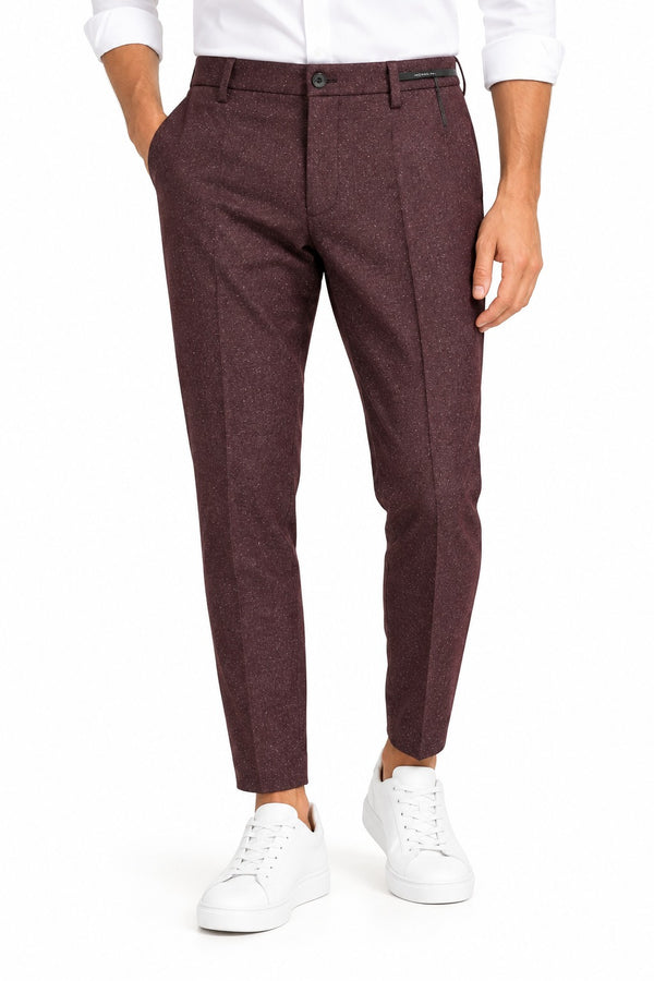 Michael Coal Brad Pantalone Uomo Vinaccia Mélange Tasche America Capri MCBRA5005F26C-228