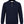 Carica l'immagine nel Visualizzatore galleria, Wool &amp; Co Polo Uomo in Lana Merino Extrafine Blu Finezza 16 WO0074-0023
