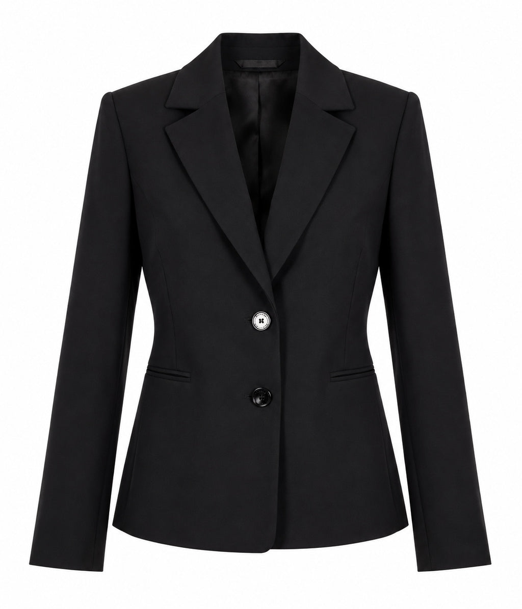 Kaos Giacca Blazer Donna Nero Monopetto SI1MR017