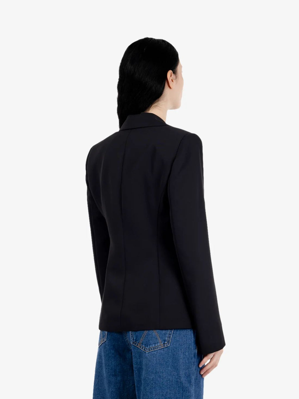 Kaos Giacca Blazer Donna Nero Monopetto SI1MR017
