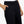 Load image into Gallery viewer, Kaos Pantalone Elegante Donna Nero a Gamba Dritta SI1MR020
