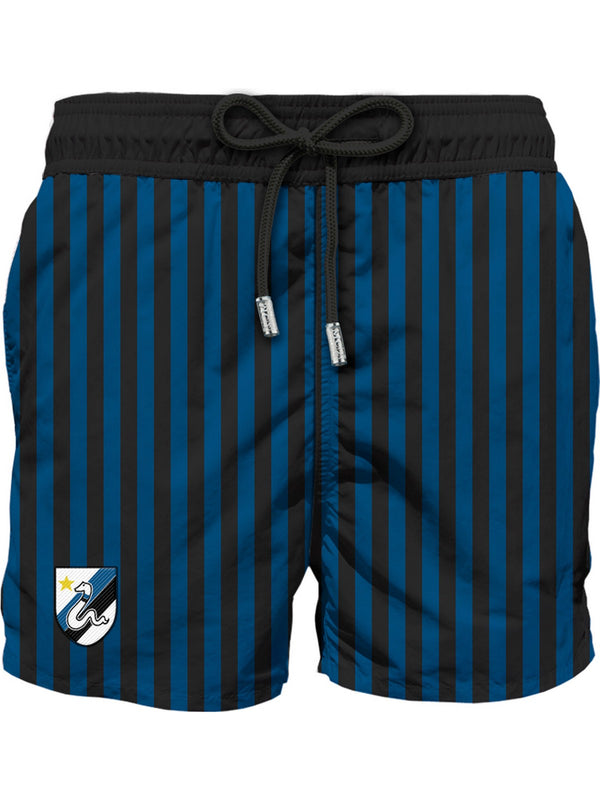 Mc2 Saint Barth Classic Swim Short Gustavia Inter Stripes 61 Pt - Gus0001