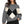 Carica l'immagine nel Visualizzatore galleria, Kaos Maglia Donna Grigia con Maxi Rombi Geometrici e Dettagli Luminosi SI1SM009
