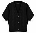 Kaos Cardigan Donna SI5KT009-Nero
