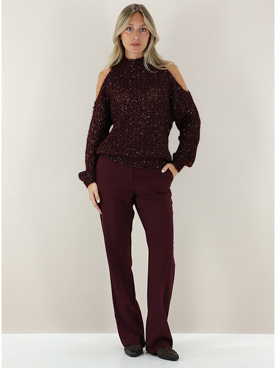 Kaos Pantalone Donna Brownberry a Gamba Dritta SIJMR023