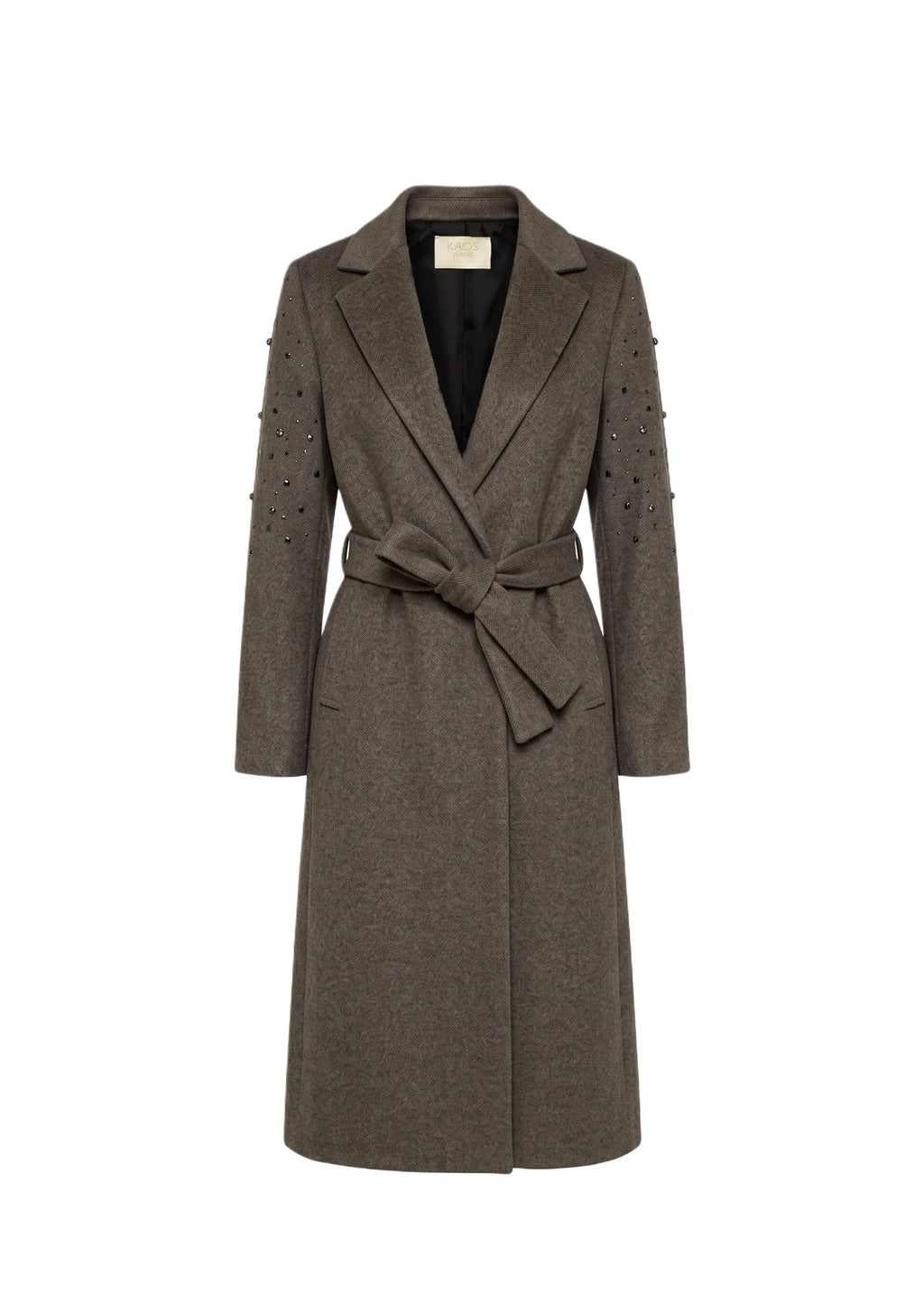 Kaos Cappotto Donna SIJMR033-Kasha Melange