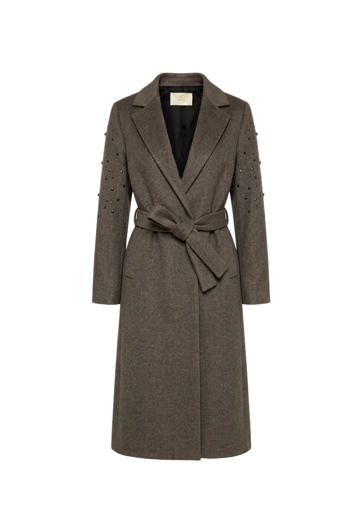 Kaos Cappotto Donna SIJMR033-Kasha Melange