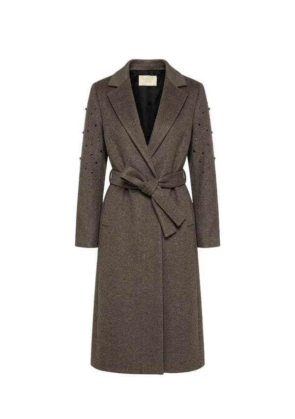 Kaos Cappotto Donna SIJMR033-Kasha Melange