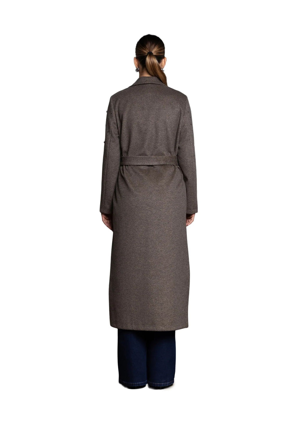 Kaos Cappotto Donna SIJMR033-Kasha Melange
