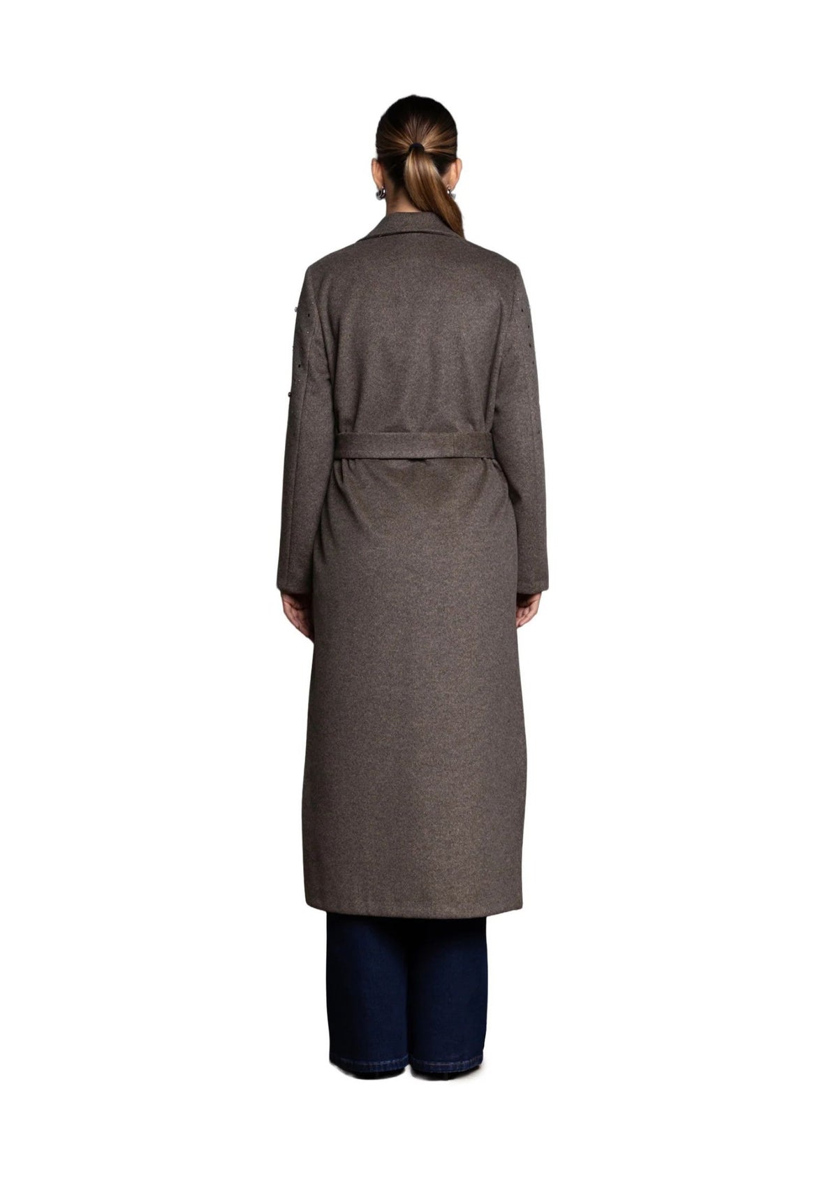 Kaos Cappotto Donna SIJMR033-Kasha Melange