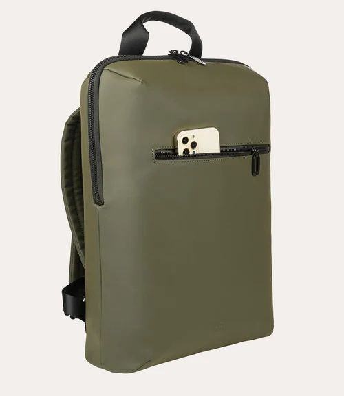 Tucano Gommo Zaino Unisex Verde Militare per Laptop 15.6" e MacBook 16" BKGOM15-VM