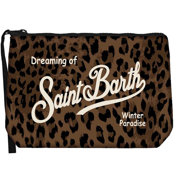 MC2 Saint Barth | Pochette Donna Aline W Dark Leopard Animalier 18 | ALI0002-00019M