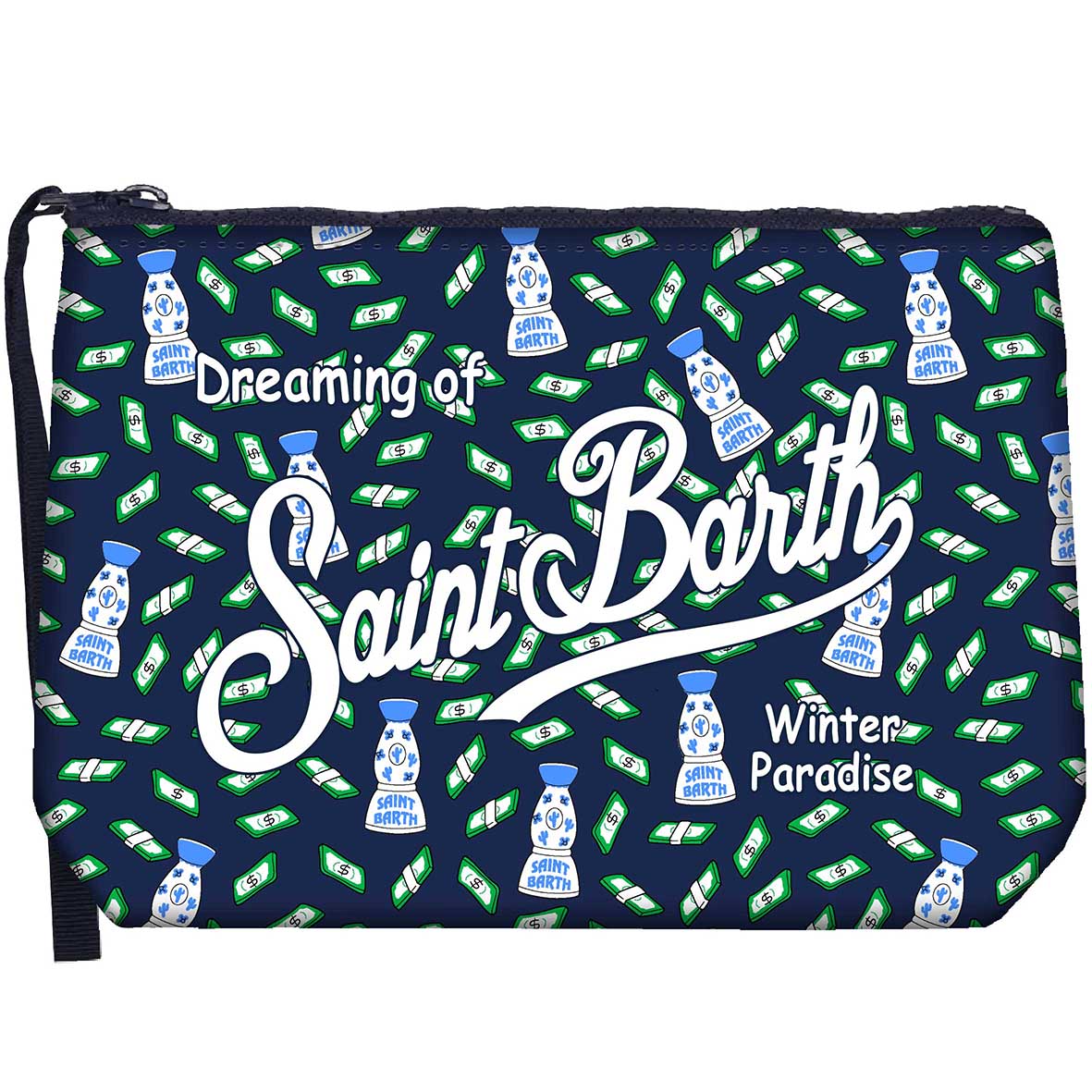 MC2 Saint Barth | Pochette Unisex Aline W Cool Money 61 | Fantasia Banconote | ALI0002-00574M