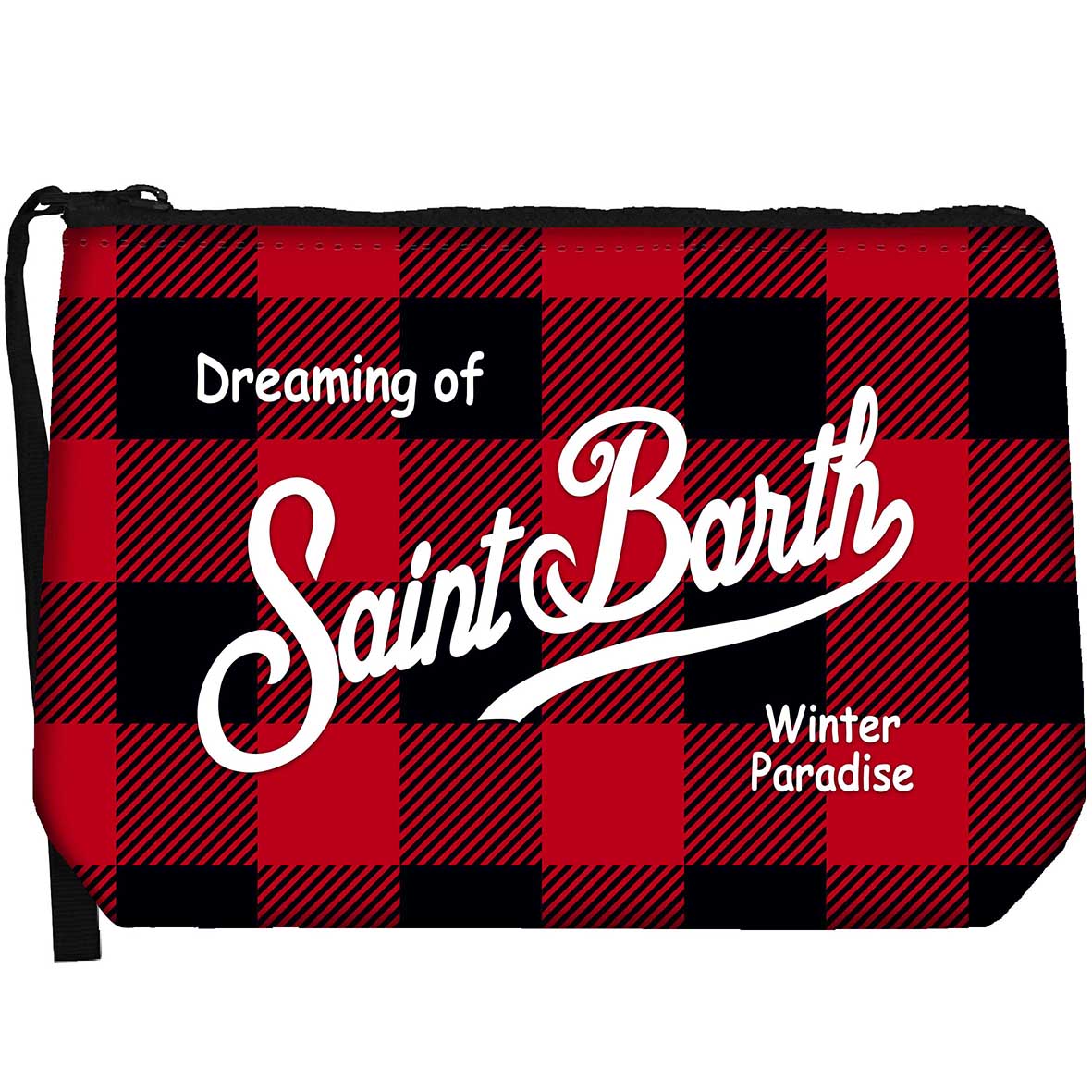 MC2 Saint Barth | Pochette Unisex Aline W Check Lover 41 | Fantasia a Quadri | ALI0002-00804M