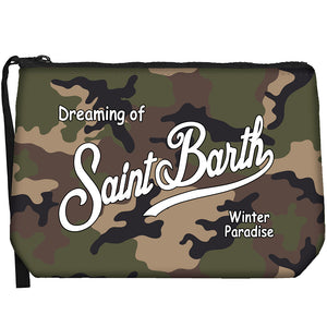 MC2 Saint Barth | Pochette Unisex Aline W Camouflage 54 | Fantasia Mimetica | ALI0002-02627M
