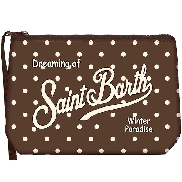 MC2 Saint Barth | Pochette Donna Aline W Regular Pois 18 | Fantasia a Pois | ALI0002-02643M