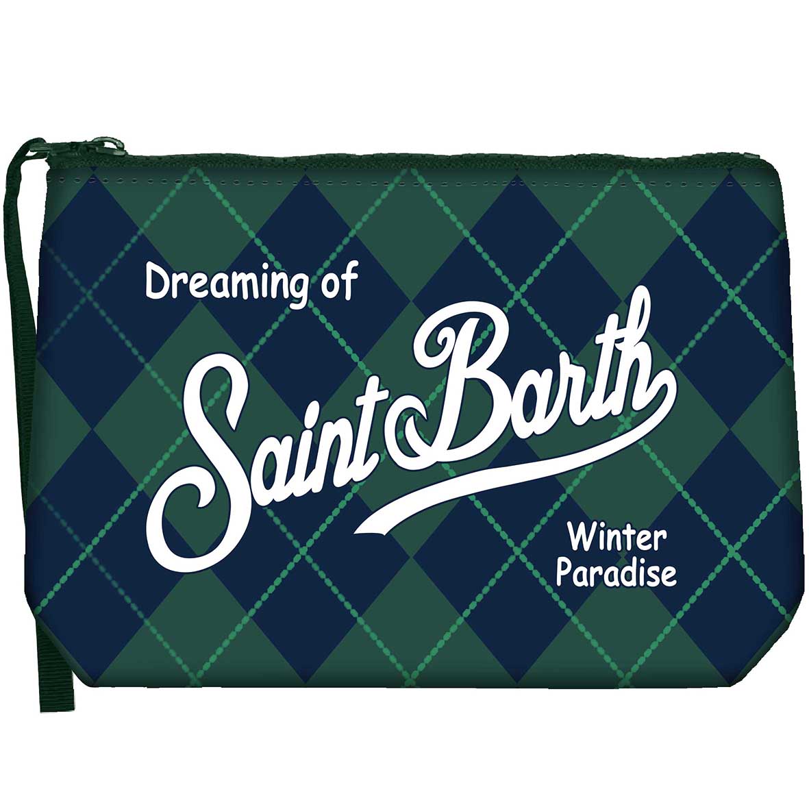 MC2 Saint Barth | Pochette Unisex Aline W Argyle 5161 | Fantasia a Rombi | ALI0002-03200M