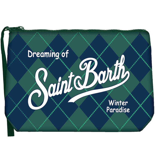 MC2 Saint Barth | Pochette Unisex Aline W Argyle 5161 | Fantasia a Rombi | ALI0002-03200M