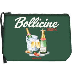 MC2 Saint Barth | Pochette Unisex Aline W Recipe List Bollicine 51 | Fantasia Cocktail | ALI0002-03209M
