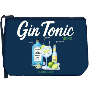 MC2 Saint Barth | Pochette Unisex Aline W Recipe List Gin 61 | Fantasia Gin e Cocktail | ALI0002-03210M