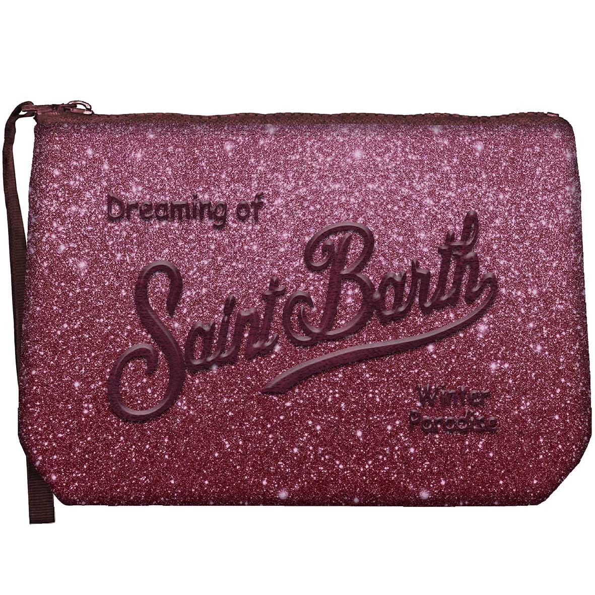 MC2 Saint Barth | Pochette Donna Aline Lurex W 45 EMB | Tessuto Luminoso con Ricamo | ALI0026-00192M