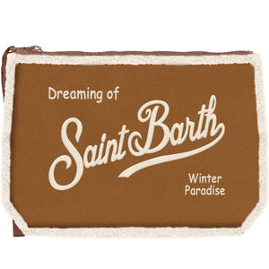 MC2 Saint Barth | Pochette Donna Aline Shearling con Ricamo | ALI0033-01970M