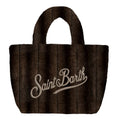 MC2 Saint Barth Borsa Donna Colette Soft Fur Mink 18H EMB in Pelliccia Sintetica Visone COL0033-00221M