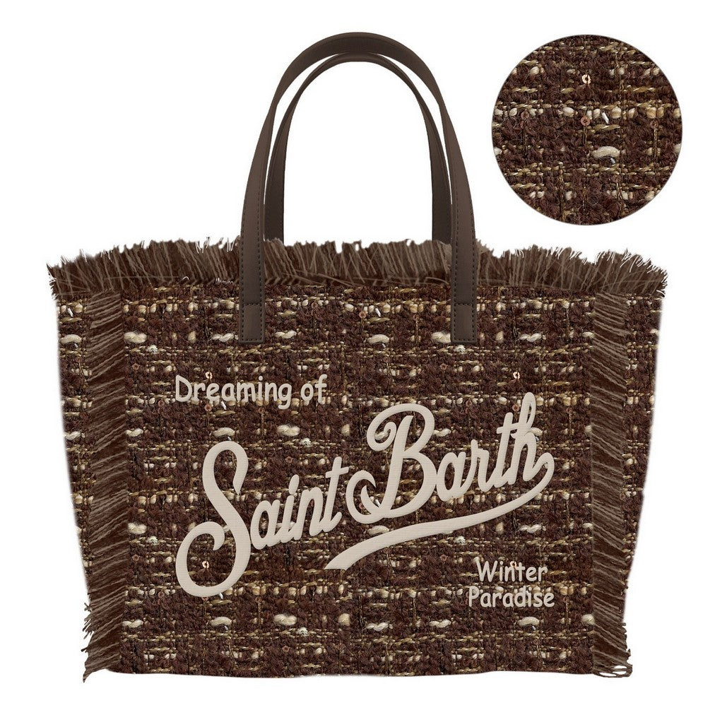 MC2 Saint Barth Borsa Donna COLETTE TWEED N 1811 EMB COL0050-04136M