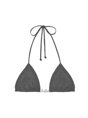 Mc2 Saint Barth Central Plate Fully Adjustable Triangle Bikini Top Leah Plate Shiny Sb 16H - Leh00014
