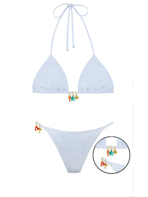 Mc2 Saint Barth Triangle Bikini ( Leah + Zephire ) Lezzy Shiny Charms 31 - Lez0001
