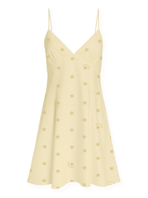 Mc2 Saint Barth Woman Dress Marge Cotton Flower 92L Emb - Mge0002