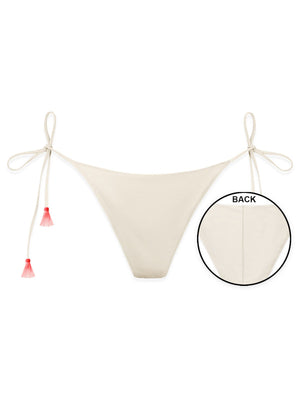 Mc2 Saint Barth Cheeky Bottom With Self- Tie Fastenings Marielle Beads Sea Elements 10 - Mrl0001