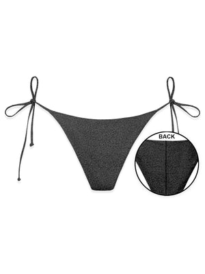 Mc2 Saint Barth Cheeky Bottom With Self- Tie Fastenings Marielle Plate Shiny Sb 16H - Mrl0013