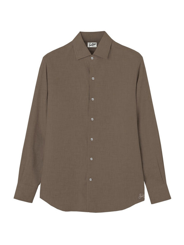 Mc2 Saint Barth Shirt With Internal Facings Raphael Linen Vintage 13 - Rph0001