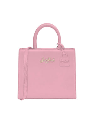Mc2 Saint Barth Hand Leather Bag Shop Bag Mini Leather 21 - Shbm0002