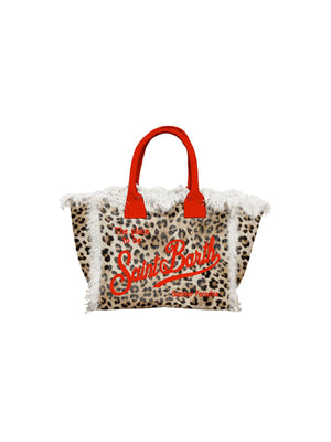 Mc2 Saint Barth Small Bag With Strap Vanity Mini Sand Leopard 0041 - Vami001