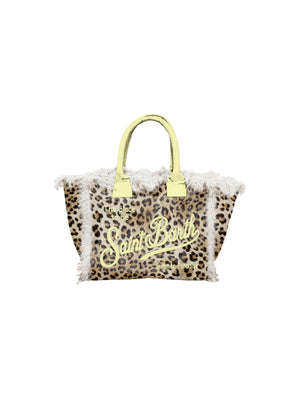 Mc2 Saint Barth Small Bag With Strap Vanity Mini Sand Leopard 0092 - Vami001