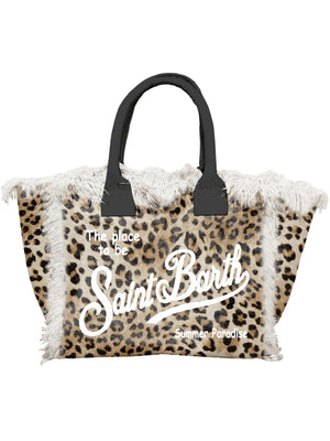 Mc2 Saint Barth Shoulder Bag Vanity Sand Leopard 00 - Vani001