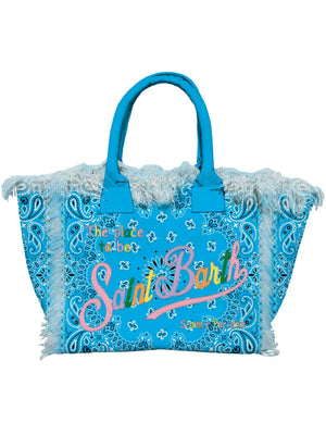 Mc2 Saint Barth Shoulder Bag Vanity Bandanna Round Mcol 32 Emb - Vani001