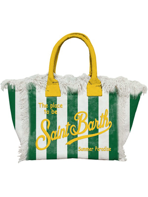 Mc2 Saint Barth Shoulder Bag Vanity Stripes Pop V 5191 Emb - Vani001