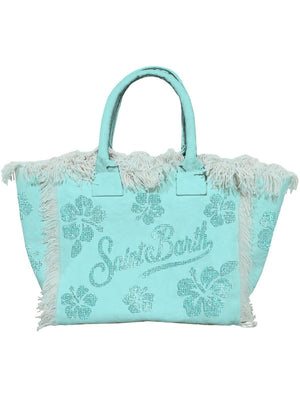 Mc2 Saint Barth Shoulder Bag Vanity Strass Hibiscus 56 - Vani001