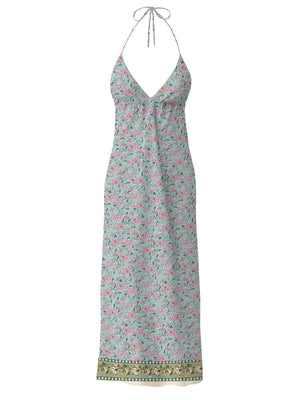 Mc2 Saint Barth Long Dress Zucky Silk Voile Jaipur Harmony 31 - Zuk0001