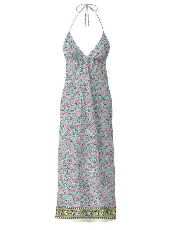 Mc2 Saint Barth Long Dress Zucky Silk Voile Jaipur Harmony 31 - Zuk0001