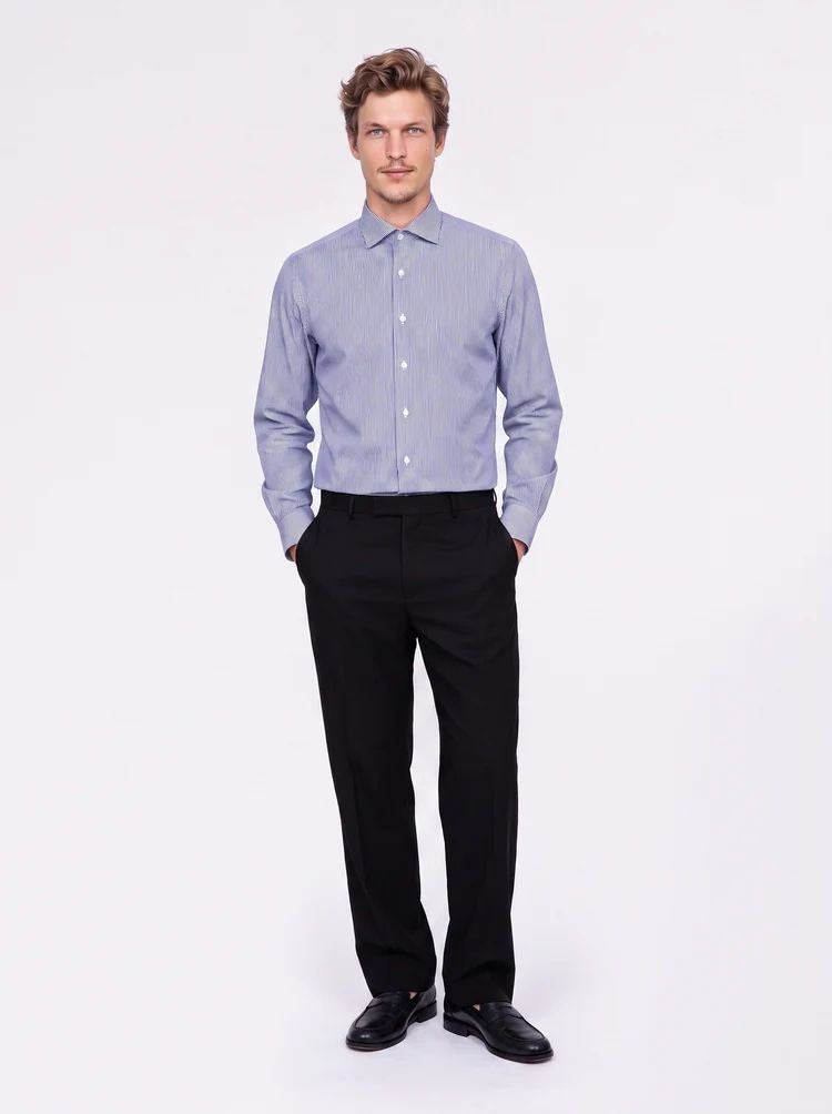 Alea Camicia Uomo Fit New Taller a Righe - A4013NTBAL70L0-11