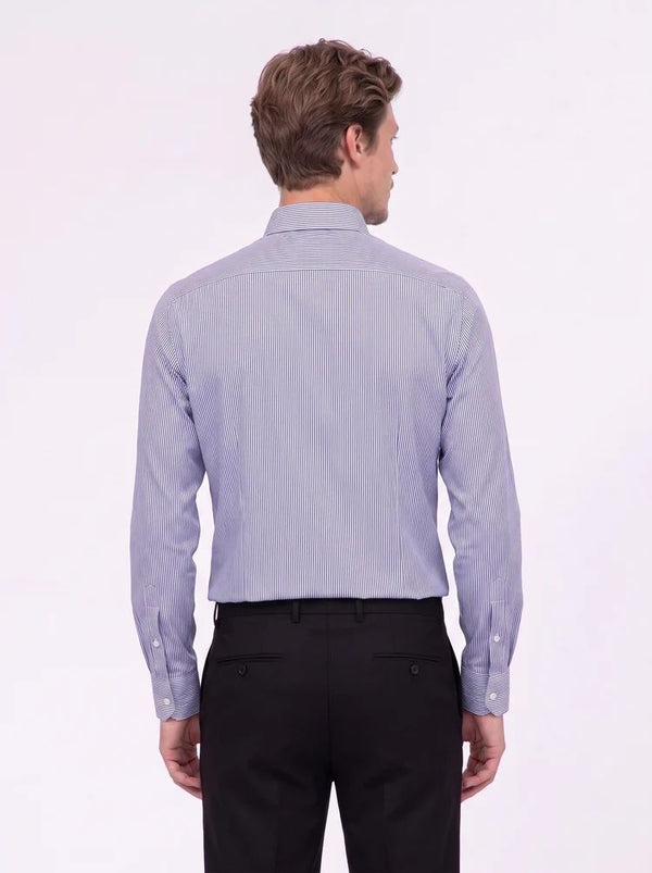 Alea Camicia Uomo Fit New Taller a Righe - A4013NTBAL70L0-11